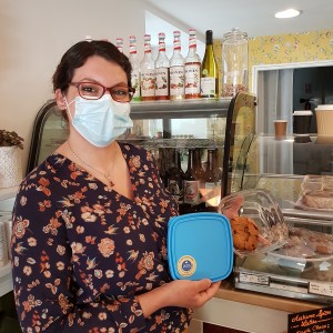 Blossom café utilise Les boites Nomades pour vos plats à emporter Zéro Déchet — 