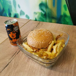 Portland burgers utilise Les boites Nomades pour vos plats à emporter Zéro Déchet — Portland_06