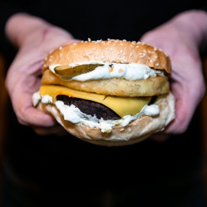 Portland burgers utilise Les boites Nomades pour vos plats à emporter Zéro Déchet — 