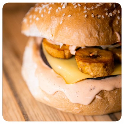 Photo de Portland burgers, membre de Bout à Bout, réseau de réemploi des bouteilles en verre en Pays de la Loire