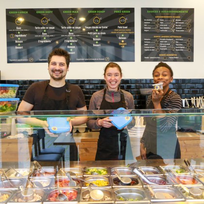 Photo de Green sur Mesure, membre de Bout à Bout, réseau de réemploi des bouteilles en verre en Pays de la Loire