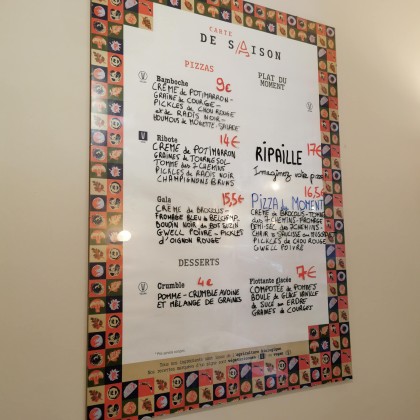 Photo de Pizzéria Agapè, membre de Bout à Bout, réseau de réemploi des bouteilles en verre en Pays de la Loire