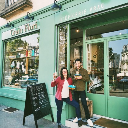 Photo de Grain Flori, membre de Bout à Bout, réseau de réemploi des bouteilles en verre en Pays de la Loire