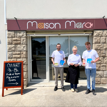 Photo de Maison Mara, membre de Bout à Bout, réseau de réemploi des bouteilles en verre en Pays de la Loire