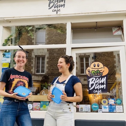 Photo de Bam Bam Café, membre de Bout à Bout, réseau de réemploi des bouteilles en verre en Pays de la Loire