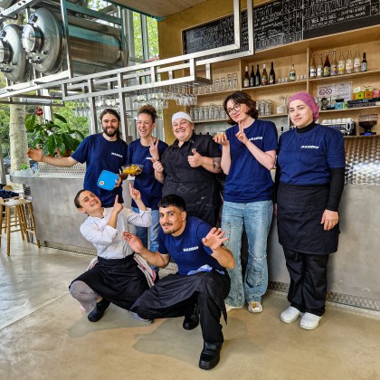 Photo de MashUp, membre de Bout à Bout, réseau de réemploi des bouteilles en verre en Pays de la Loire