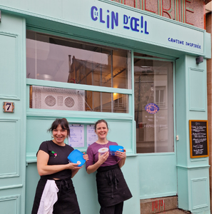 Photo de Le Clin d'Oeil - Rue Fouré, membre de Bout à Bout, réseau de réemploi des bouteilles en verre en Pays de la Loire